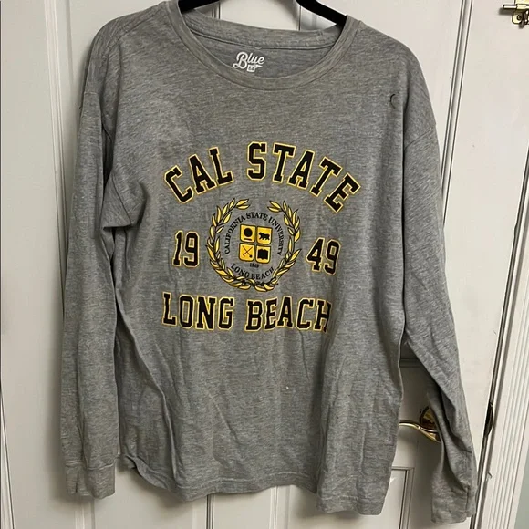 Blue 84 Gray Cal State Long Beach Sweatshirt - Picture 1 of 3
